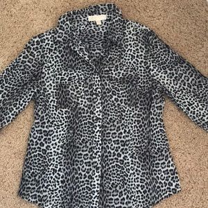 Michael kors button up shirt